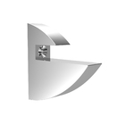 Suporte para Prateleira com Encaixe Águia Cromado Base