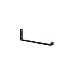Suporte para Prateleira Invertido 9,7x2,5x21,4cm Preto Brasforma