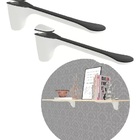 Suporte Para Prateleira Pelicano Branco - 06un