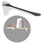 Suporte Para Prateleira Pelicano Branco - 4un