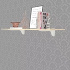 Suporte Para Prateleira Pelicano Cinza - 06un