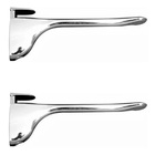 Suporte Para Prateleira Pelicano Cromado - 06un