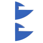 Suporte para Prateleira Plástico Azul 29x10cm Vangard Prat-K