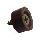 Suporte Para Prateleira Redondo Branco 10 Peças