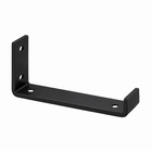 Suporte para Prateleira Zamar em Aço 19,8x2cm Preto com Fixação