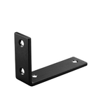 Suporte para Prateleira Zamar em Aço 29,5x2,8cm Preto com Fixação