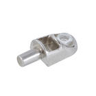 Suporte para Prateleiras de Vidro Reto 20x20mm 4 unidades