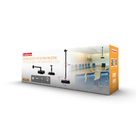 Suporte para Projetor de Teto com Extensão Metal Branco Brasforma