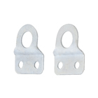 Suporte para Quadro 2x1mm Aço Carbono Prata 2 peças