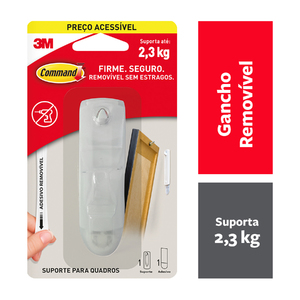 Suporte Para Quadros 2 3kg Branco Command 3m 1 Peca Leroy Merlin