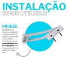Suporte Para Quina De Parede Compatível Com Câmera Positivo S