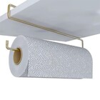 Suporte Para Rolo De Papel Toalha Aço Removível Para Armário