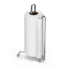 Suporte para Rolo de Papel Toalha de Metal Cromo Fosco Arthi