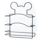 Suporte Para Rolos Triplo Preto Mickey Disney