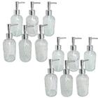 Suporte Para Sabonete Líquido De Vidro 12 Peças Sortido Banhe