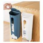 Suporte Para Sacos Plasticos Dispenser Puxa Saco Com Adesivo