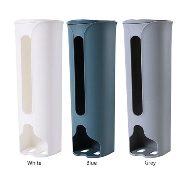 Suporte Para Sacos Plasticos Dispenser Puxa Saco Com Adesivo