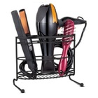 Suporte Para Secador De Cabelo Chapinha De Bancada Aço Preto