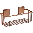 Suporte Para Shampoo Adesivo - Cobre Acetinado