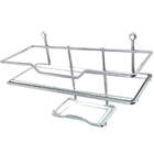 Suporte Para Shampoo Luxo Saboneteira Integrada Vidro Aço