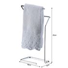 Suporte Para Toalha De Mão E Rosto Toalheiro Cromado