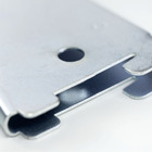 Suporte para Trilho Aço Ordenare Fico Forte 27,70x7,10cm Zincada