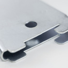 Suporte para Trilho Ordenare Duplo Encaixe 18,2cm Zincado