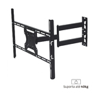 Suporte para TV Articulado de 23" a 80" de Parede Lexman Universal Preto