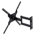 Suporte para TV Articulado Movimento Total Parede Até 60''' Preto Lexman