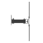 Suporte para TV Articulado com Braço Curto Parede Até 60'' Preto Lexman