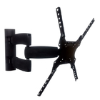 Suporte para TV Articulado SBRP 145 TVs de LED, LCD e Plasma 23" a 55" Preto Brasforma