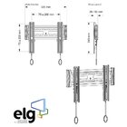 Suporte Para Tv De Parede Fixo De 15 A 43 E200 Elg