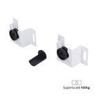 Suporte para TV Fixo Universal Anti Maresia Parede de 14'' a 100''' Preto Lexman