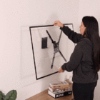 Suporte para TV Inclinável Parede Até 50'' Preto Lexman