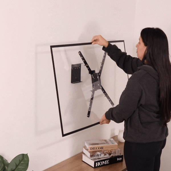 Com inclinação de até 8 graus fixo