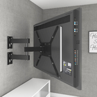 Suporte para TV Triarticulado Inclinável de 14" a 58" Preto Evology