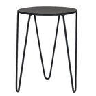 Suporte para Vaso em Aço 29x25cm Preto Oficina Tripé Infinity Baixo Vasap