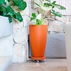 Suporte para Vaso para Chão em Plástico 8,5x30cm Terracota Vasap