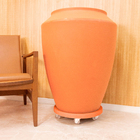 Suporte para Vaso para Chão em Plástico 8,5x40cm Terracota Vasap