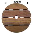 Suporte Para Vaso De Planta Redondo Com Rodízios, 30 Cm, Kit