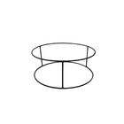 Suporte para Vaso Ferro Vaso Loft 28x12cm Grafite