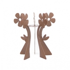 Suporte Para Vaso Flor - Marrom