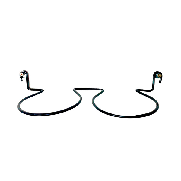 Suporte para Vaso de Parede Aço 5x15,5x13 Preto Alambre