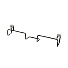 Suporte para Vaso de Parede Aço 5x15,5x13 Preto Alambre