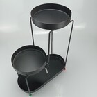 Suporte Para Vasos Planta Cachepô 3 Niveis Home&co Metal 45x3