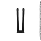 Suporte Para Vassoura De Parede Tubular Black