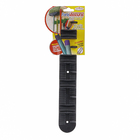 Suporte para Vassouras de Parede  4 Ganchos Plástico Preto Nitron