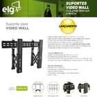 Suporte Para Videowall De Parede Tv 37 A 70 C/ Sistema Pop-ou