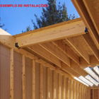 Suporte Para Viga Madeiramento Pergolado Telhado  5x10