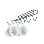 Suporte Para Xicaras De Pendurar Arthi 3314 - Aço Preto